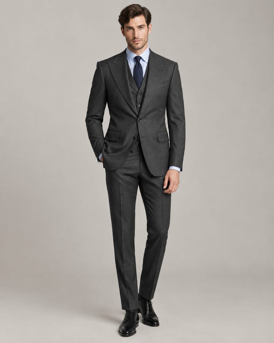 Modern Charcoal 3-Piece (Men's)